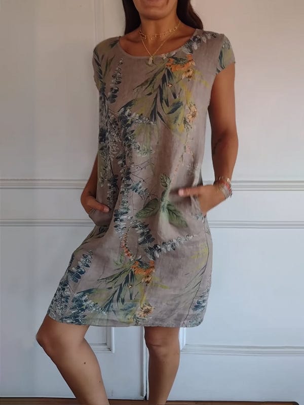 Gina Classic and Comfortable Summer Dress for Women Modern Trendy Look