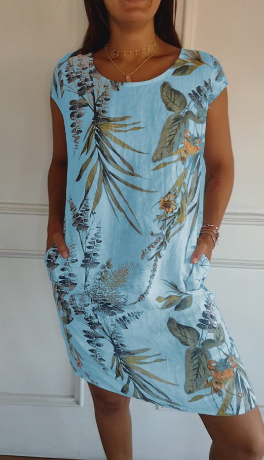 Gina Classic and Comfortable Summer Dress for Women Modern Trendy Look