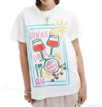 Gothic Harajuku Cute Lemon Graphic T-shirt