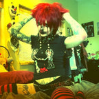 Gothic Printed Cropped Vintage T-shirt