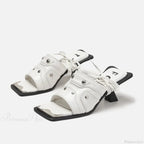 Gothic Sandals Warrior Tall Heel