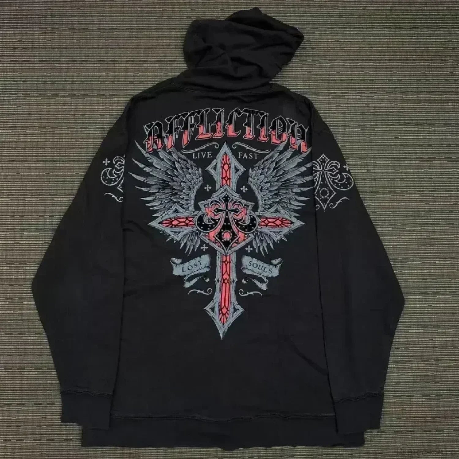Gothic Skull Zipper Hoodie