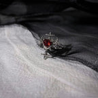 Gothic Unpredictable Stone Animal Ring