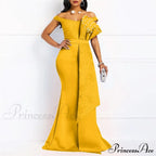 Gown Lace Elegant Embroidery Red Women Cut Low Party Beaded - - Mermaid Warm-Season Floor-Length
