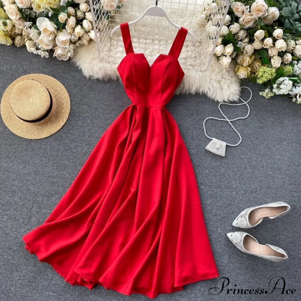 Gown Spaghetti Backless V Women Neck Tank Full-Length Robe Sexy Party Strap Female Long Dresses Festive Warm-Season Vestidos