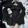 Graceful Tie Up Chiffon Top