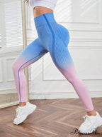 Gradient Seamless Gym Fitness Workout Yoga Legging