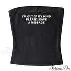 Graphic Text Stylish Cami Top