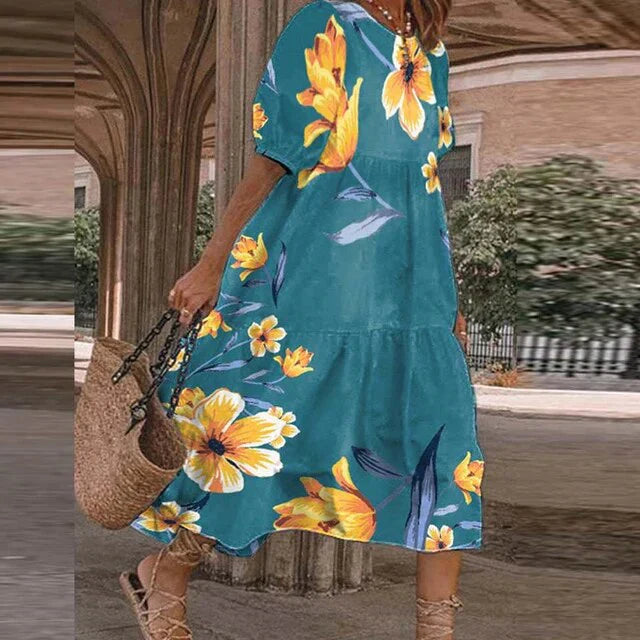 Faustina Beautiful Printed Dress for Women Trendy Fashion Pick