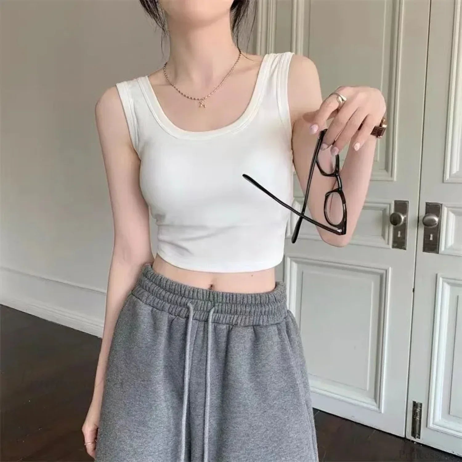 Grey Oversized Baggy Pants