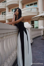 Isabella Panelled Tulle A line Slip Maxi Dress