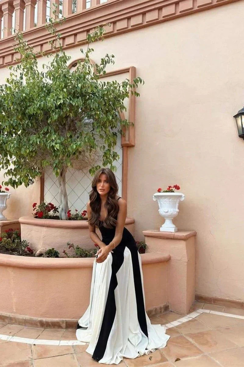 Isabella Panelled Tulle A line Slip Maxi Dress