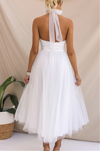 Dominique Statement High Quality Sleeveless Party Dress for Fashionable Women Chic Silhouette Collection