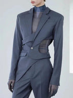 Hadley Hollow Out Blazer