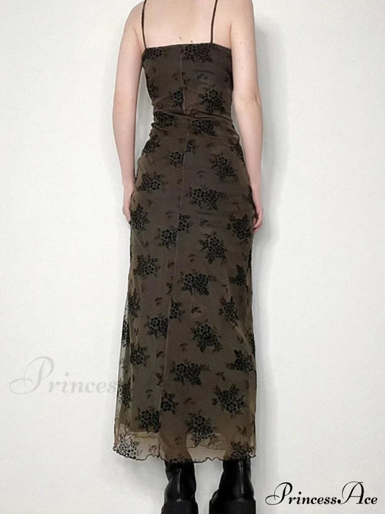 Half Zip Graceful Neck Maxi Dress