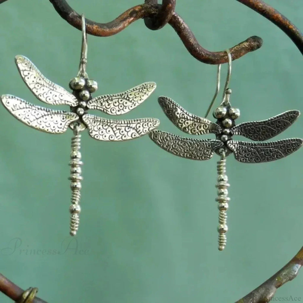 Halloween Dark Spider Amulet Stud Earring