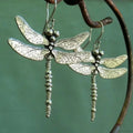Halloween Dark Spider Amulet Stud Earring