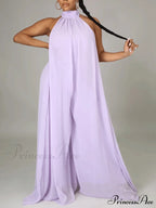 Halter Casual Graceful Maxi Dress
