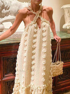 Halter Tassel Graceful Boho Dress