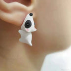 Handcrafted 3D Animated Polymer Clay Earring