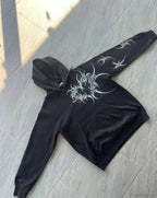 Harajuku Mournful Death Bone Hoodie