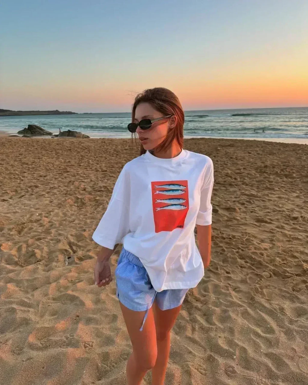 Harajuku Passionate Logo Graphic T-shirt