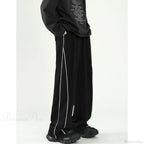 Harajuku Stripe Sweatpants Oversized Pants