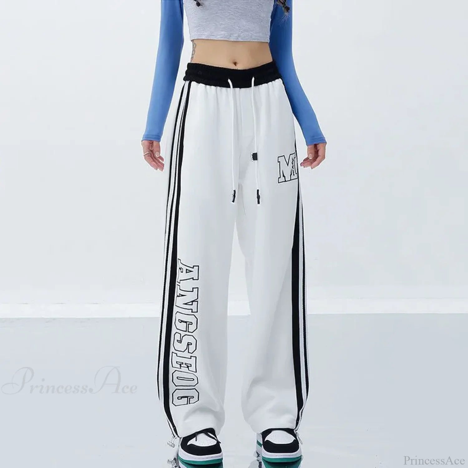 Harajuku Striped Jogging Pants