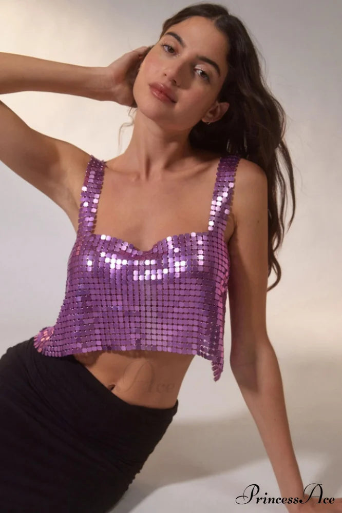 Harlow Metal Stylish Cropped Top