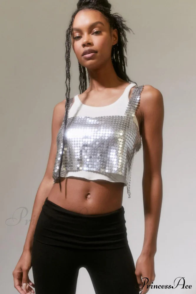 Harlow Metal Stylish Cropped Top