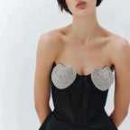 Eden Diamond Bustier Mini Dress