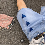High Baggy Mom Wide Trousers Vintage Jeans Warm-Season Leg Waist Denim Women's Straight Pants