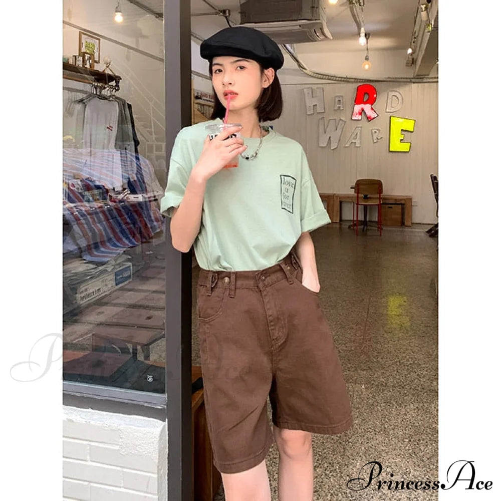 High Baggy Mom Wide Trousers Vintage Jeans Warm-Season Leg Waist Denim Women's Straight Pants
