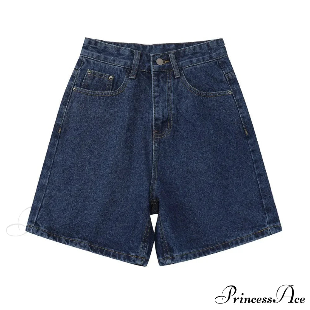 High Baggy Mom Wide Trousers Vintage Jeans Warm-Season Leg Waist Denim Women's Straight Pants