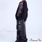 High-end Floor Length Trendy Brand Fashion Jean