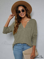 High-Low with Top Dropped Waffle-Knit Shoulder