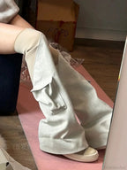 High Luxury Gothic Elastic Boot