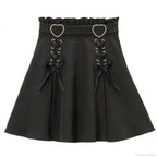 High Waist Cake Lace Vintage Skirt
