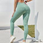 High Waist Camouflage Seamless Stretch Butt Lift Gym Legging