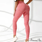 High Waist Camouflage Seamless Stretch Butt Lift Gym Legging