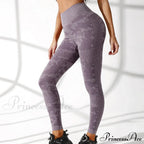 High Waist Camouflage Seamless Stretch Butt Lift Gym Legging
