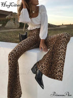 High Waist Leopard Print Leggings Sexy Bodycon Autumn Winter Pants