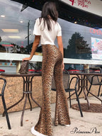 High Waist Leopard Print Leggings Sexy Bodycon Autumn Winter Pants