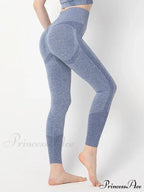 High Waist Seamless Push Up Butt Lifting Workout Legging