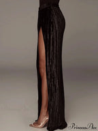 High Waisted Graceful Wide Leg Pants