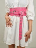 Hip Hop Gothic Punk Rivet Waistband Belt