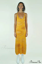 Hockney Elegant Midi Dress