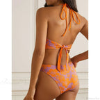 Hollow Gathering String One Piece Swimsuit