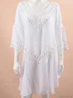 Hollow Out Bikini Mini Cover Up