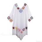 Hollow Out Crochet Bikini Cover Up